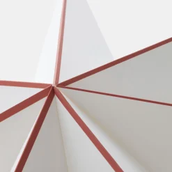 Online Adventsstjärna Noelle 90cm Vit/röd Julbelysning|Novent