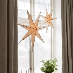 Sale Adventsstjärna Noelle 60cm Vit/röd Julbelysning|Novent