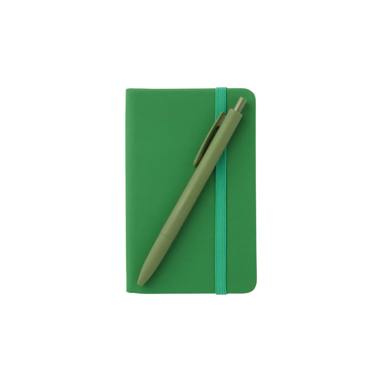 Clearance Anteckningbok Romeo A6 Grön Skrivbordstillbehör