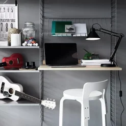 Arbetsskiva 78x58 ask String Skåp & Fällbord