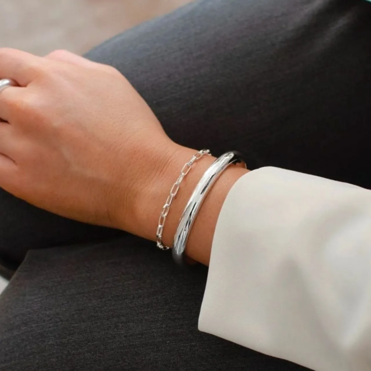 Discount Armband Bolded Silver Armband Silver