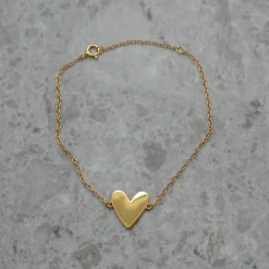 Hot Armband Freja 19 cm guld Armband Guld|Smycken Dam