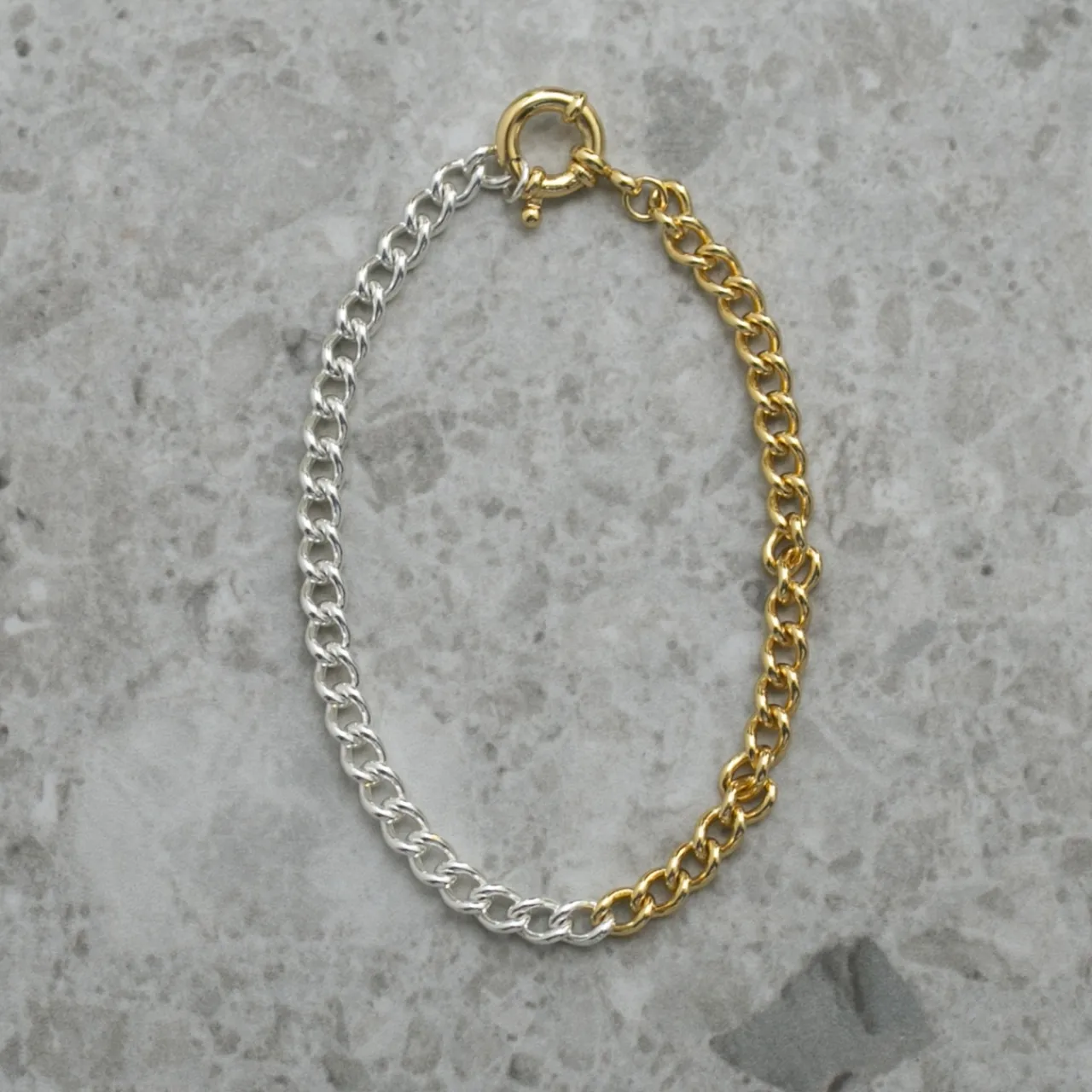 Armband Fusion silver/guld Armband Guld|Armband Silver