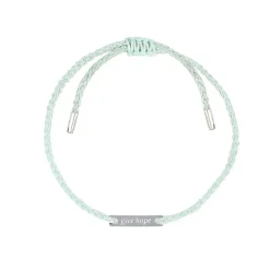Sale ARMBAND GIVE HOPE tråd/silver Mint Armband Silver|Smycken Dam