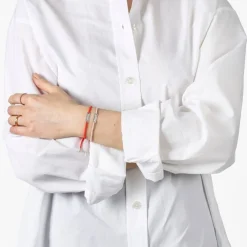 Sale ARMBAND GIVE HOPE tråd/silver Mint Armband Silver|Smycken Dam