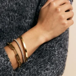 New Armband Ivy Maxi Guld Armband Guld
