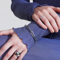 Clearance Armband Ivy Maxi Stål Armband Silver