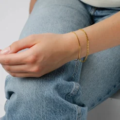 Online Armband Sheer Love Guld Armband Guld|Smycken Dam