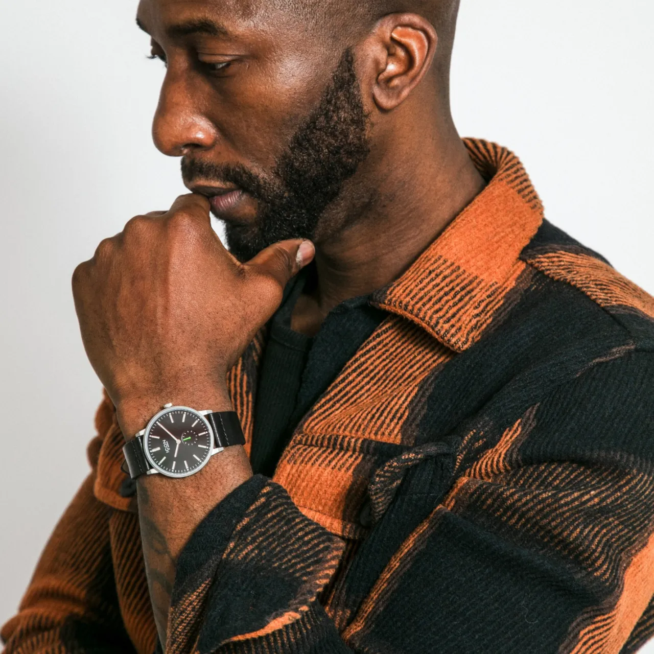 Outlet Armbandsur Lee 38 mm Svart Klockor