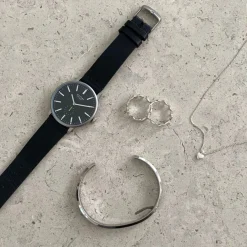 Outlet Armbandsur Lee 38 mm Svart Klockor