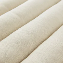 Clearance Avlång sittdyna Rill beige Stolsdynor