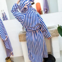 Hot Badrock Naram Rosa/Blå Handdukar|Sommarfavoriter