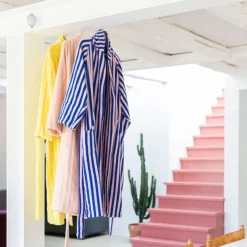 Hot Badrock Naram Rosa/Blå Handdukar|Sommarfavoriter