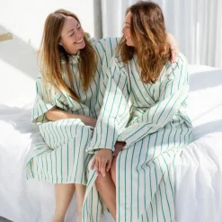 New Badrock Naram Vit/Grön Handdukar|Sommarfavoriter