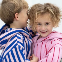 Discount Badrock Poncho Naram Rosa/Blå Barn Barnaccessoarer|Handdukar