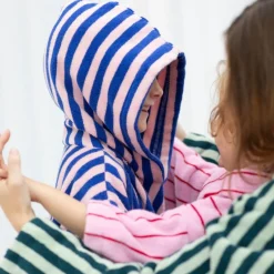 Discount Badrock Poncho Naram Rosa/Blå Barn Barnaccessoarer|Handdukar