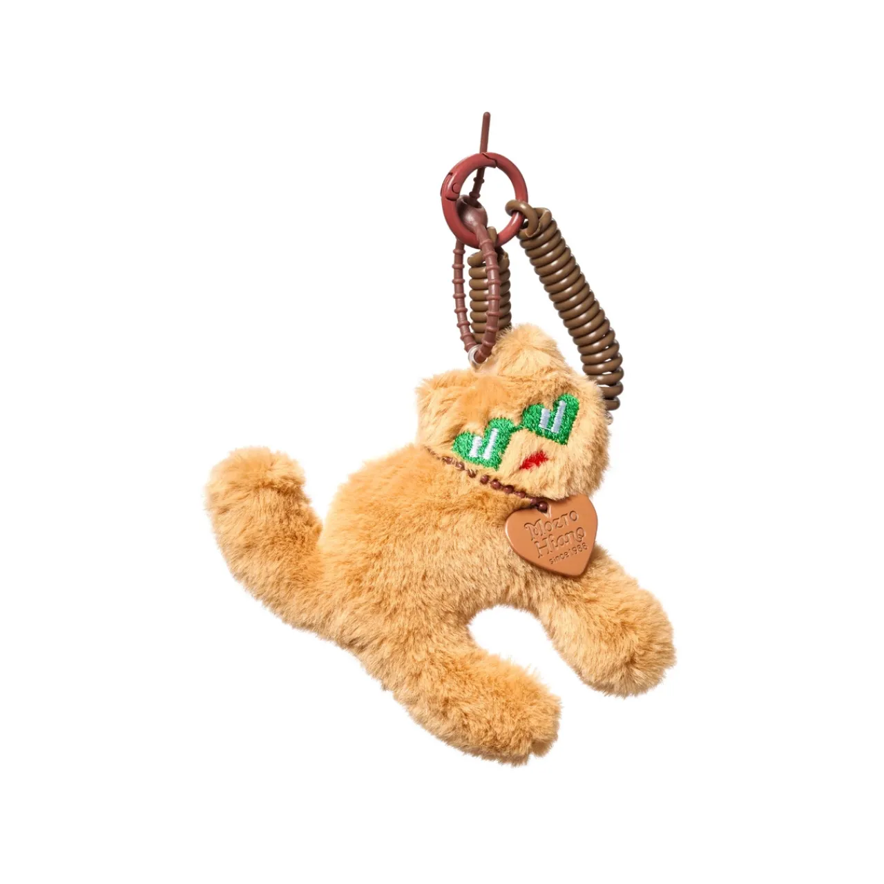 Best BAG CHARM Cool Cat Brown Drm-Lnd Bag Charms