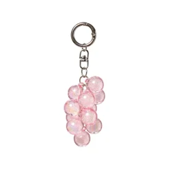 Clearance BAG CHARM Grape Pink Drm-Lnd Bag Charms