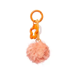 BAG CHARM Pompom Orange Drm-Lnd Bag Charms