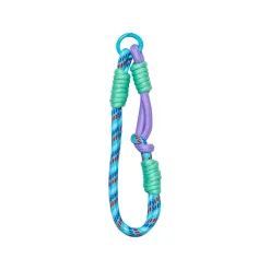 Clearance BAG CHARM Rope Blue, Green & Purple Drm-Lnd Bag Charms