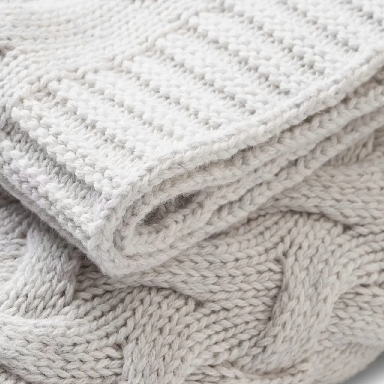 Barnpläd Sigrid 75x100 Gråmelange Barn Barnrum|Barnaccessoarer