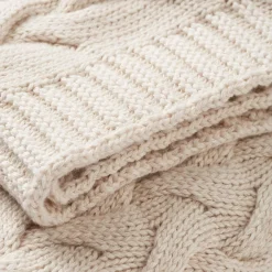 Online Barnpläd Sigrid 75x100 Natur Barn Barnrum|Barnaccessoarer