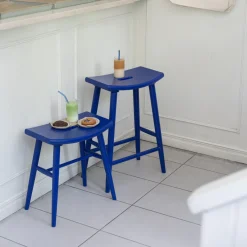 Outlet Barpall Emil Klarblå Barstolar & Barpallar|Pallar