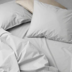 Clearance Bäddset Percale 150x210cm Ljusgrå Påslakanset|Julklappstips