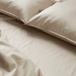 Bäddset Satin 150x210cm Beige Påslakanset|Julklappstips