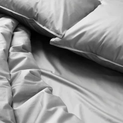 Bäddset Satin 150x210cm Mörkgrå Påslakanset|Julklappstips