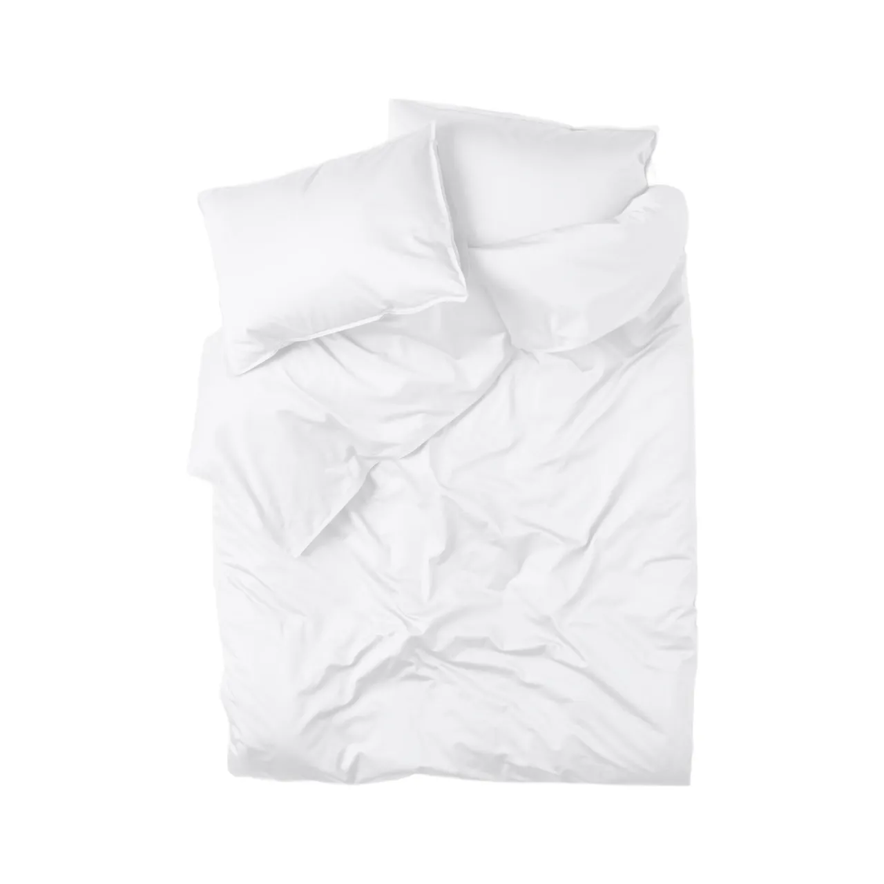 Hot Bäddset Satin 220x210cm Vit Påslakanset|Julklappstips