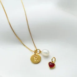 Best Berlock beloved heart Guld Rosa Berlocker|Smycken Dam