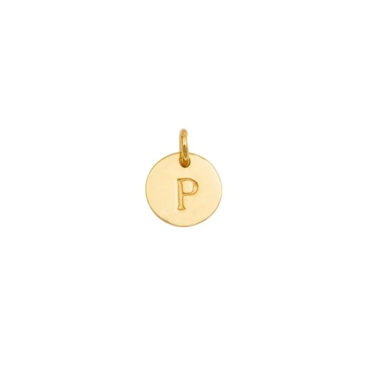 Best Berlock Mini Letter Guld P Berlocker