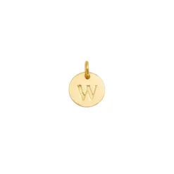 Berlock Mini Letter Guld W Berlocker