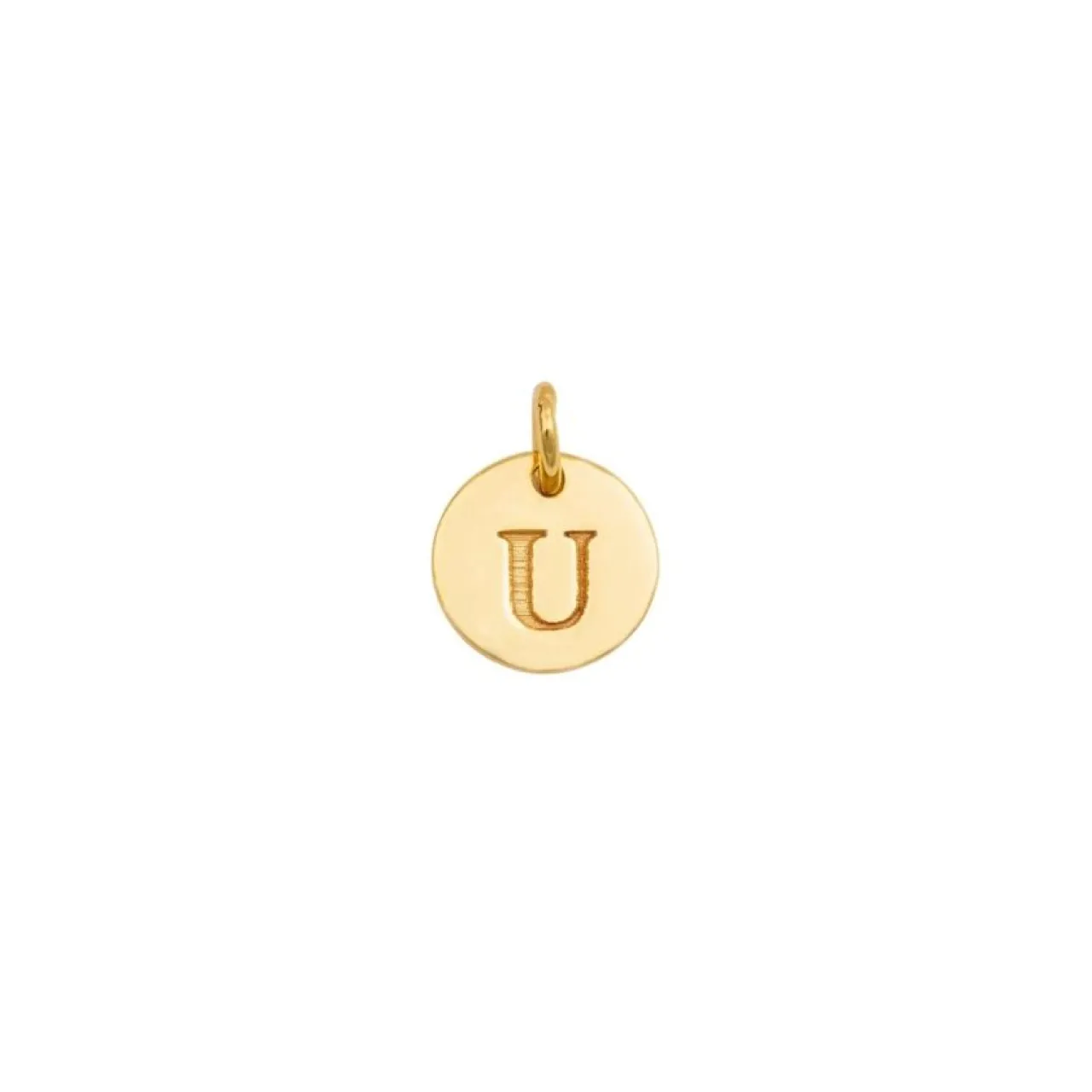New Berlock Mini Letter Guld U Berlocker