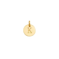 Clearance Berlock Mini Letter Guld K Berlocker