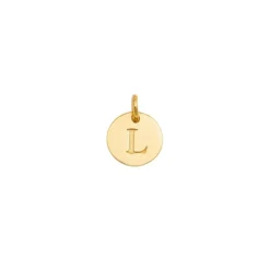 Sale Berlock Mini Letter Guld L Berlocker
