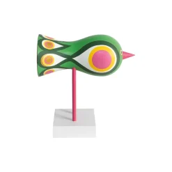 Clearance Birds 1967 No.2 Grön Träfigurer|Julklappstips