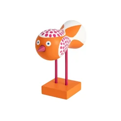 Hot Birds 1967 No.8 orange/röd Träfigurer|Julklappstips