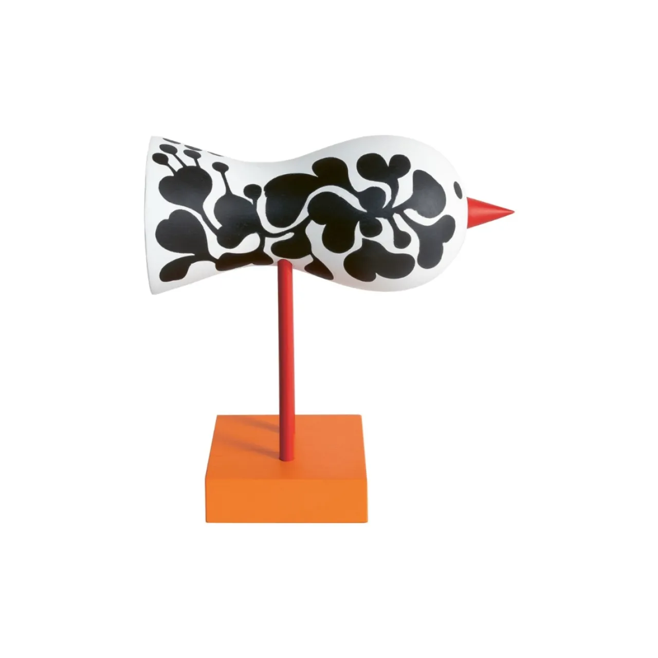 Clearance Birds 1967 No.3 Svart /Vit Träfigurer|Julfigurer