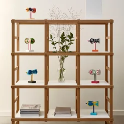 Clearance Birds 1967 No.3 Svart /Vit Träfigurer|Julfigurer