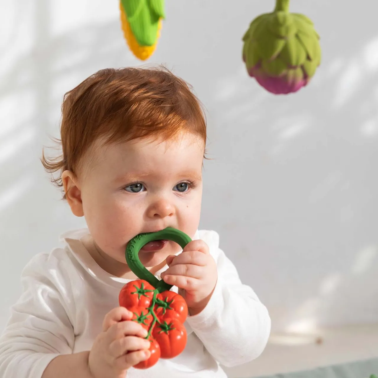 Bitleksak / Skallra Tomat Rattle Barn Leksaker