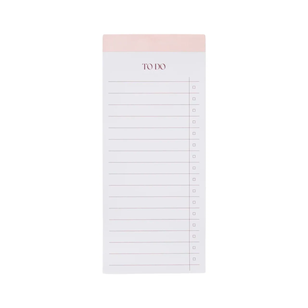 Online Block To Do KIT med magnet Ljusrosa Skrivbordstillbehör