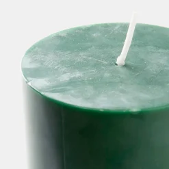 Best Blockljus 7x10cm Grön Stearinljus|Blockljus