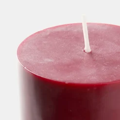 Hot Blockljus 7x10cm  Röd Stearinljus|Blockljus