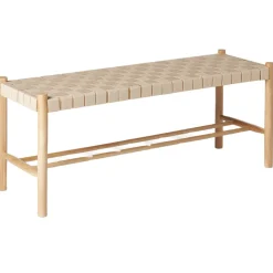 New Bänk Alma m sadelgjord Ek Pallar|Bänkar