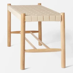 New Bänk Alma m sadelgjord Ek Pallar|Bänkar