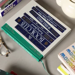 New Bok The Book Club - Reading Journal Designböcker|Skrivbordstillbehör