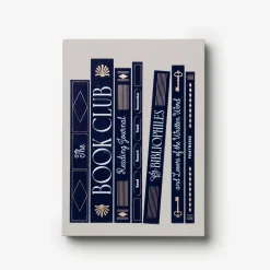 New Bok The Book Club - Reading Journal Designböcker|Skrivbordstillbehör