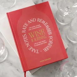 Sale Bok Wine Tasting Journal Designböcker|Sommarfavoriter